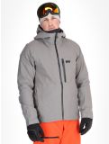 Thumbnail Helly Hansen, Swift 3L Shell hardshell ski jacket men Concrete grey 