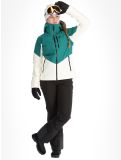 Thumbnail Helly Hansen, W Alphelia ski jacket women Emerald Snow green, white 