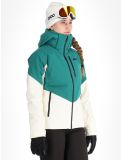 Thumbnail Helly Hansen, W Alphelia ski jacket women Emerald Snow green, white 