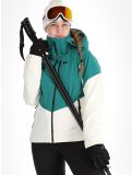 Thumbnail Helly Hansen, W Alphelia ski jacket women Emerald Snow green, white 