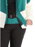 Thumbnail Helly Hansen, W Alphelia ski jacket women Emerald Snow green, white 