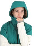 Thumbnail Helly Hansen, W Alphelia ski jacket women Emerald Snow green, white 