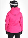 Thumbnail Helly Hansen, W Alpine Insulated ski jacket women Dragon Fruit Black black, pink 