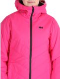 Thumbnail Helly Hansen, W Alpine Insulated ski jacket women Dragon Fruit Black black, pink 