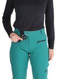 Thumbnail Helly Hansen, W Bellissimo 2 softshell ski pants women Emerald green 