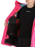 Thumbnail Helly Hansen, W Edge 3.0 ski jacket women Dragon Fruit Black black, pink 