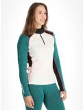 Thumbnail Helly Hansen, W Lifa Merino Midweight 1/2 Zip pullover women Emerald green 