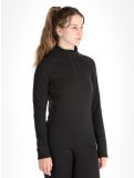 Thumbnail Helly Hansen, W Lifa Merino Midweight 1/2 Zip pullover women Black black 