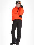 Thumbnail Helly Hansen, W Nora Short Puffy ski jacket women Cherry Tomato orange 