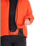 Thumbnail Helly Hansen, W Nora Short Puffy ski jacket women Cherry Tomato orange 