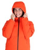 Thumbnail Helly Hansen, W Nora Short Puffy ski jacket women Cherry Tomato orange 