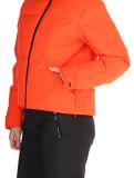 Thumbnail Helly Hansen, W Nora Short Puffy ski jacket women Cherry Tomato orange 