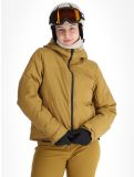 Thumbnail Helly Hansen, W Nora Short Puffy ski jacket women Lynx yellow 