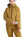 Thumbnail Helly Hansen, W Nora Short Puffy ski jacket women Lynx yellow 