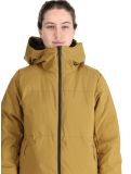 Thumbnail Helly Hansen, W Nora Short Puffy ski jacket women Lynx yellow 