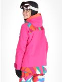 Thumbnail Helly Hansen, W Powchaser 2.0 ski jacket women JPB AOP multicolor, pink 