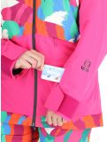 Thumbnail Helly Hansen, W Powchaser 2.0 ski jacket women JPB AOP multicolor, pink 