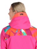 Thumbnail Helly Hansen, W Powchaser 2.0 ski jacket women JPB AOP multicolor, pink 