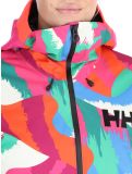 Thumbnail Helly Hansen, W Powchaser 2.0 ski jacket women JPB AOP multicolor, pink 