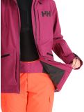 Thumbnail Helly Hansen, W Powderqueen 3.0 ski jacket women Magenta purple 