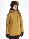 Thumbnail Helly Hansen, W Snowplay Long Insulated ski jacket women Lynx yellow 