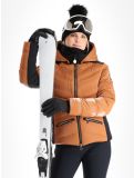 Thumbnail High Society, Alyssa ski jacket women Marone / Black black, brown 