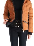 Thumbnail High Society, Alyssa ski jacket women Marone / Black black, brown 