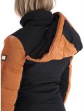 Thumbnail High Society, Alyssa ski jacket women Marone / Black black, brown 