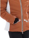 Thumbnail High Society, Alyssa ski jacket women Marone / White brown, white 