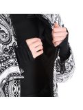 Thumbnail High Society, Elea ski jacket women paisley print black 