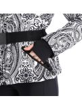 Thumbnail High Society, Elea ski jacket women paisley print black 