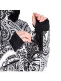 Thumbnail High Society, Elea ski jacket women paisley print black 