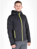 Thumbnail Icepeak, Biggs softshell ski jacket men Anthracite grey 