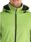 Thumbnail Icepeak, Biggs softshell ski jacket men Asparagus green 