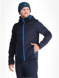 Thumbnail Icepeak, Biggs softshell ski jacket men Blauw blue 