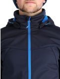 Thumbnail Icepeak, Biggs softshell ski jacket men Blauw blue 