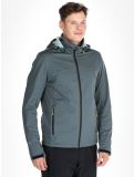 Thumbnail Icepeak, Biggs softshell ski jacket men Dark Olive green 