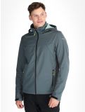 Thumbnail Icepeak, Biggs softshell ski jacket men Dark Olive green 