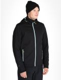 Thumbnail Icepeak, Biggs softshell ski jacket men Groen green 