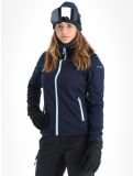 Thumbnail Icepeak, Boise softshell ski jacket women blue 