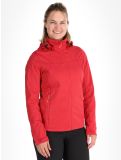 Thumbnail Icepeak, Boise softshell ski jacket women Cranberry red 