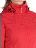 Thumbnail Icepeak, Boise softshell ski jacket women Cranberry red 