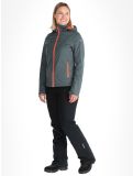 Thumbnail Icepeak, Boise softshell ski jacket women Green green 