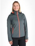 Thumbnail Icepeak, Boise softshell ski jacket women Green green 