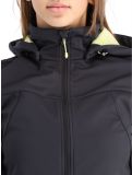 Thumbnail Icepeak, Boise softshell ski jacket women grey 