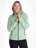 Thumbnail Icepeak, Boise softshell ski jacket women Light Green green 