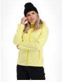 Thumbnail Icepeak, Boise softshell ski jacket women pastel yellow 