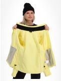 Thumbnail Icepeak, Boise softshell ski jacket women pastel yellow 