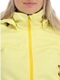 Thumbnail Icepeak, Boise softshell ski jacket women pastel yellow 