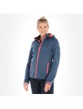 Thumbnail Icepeak, Boise softshell ski jacket women blue